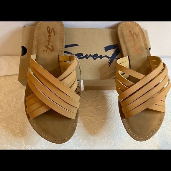 🛍️Seven 7 Melbourne Multi strap comfort sandals available in Sizes:7,  11 🎁 - Picture 8 of 9